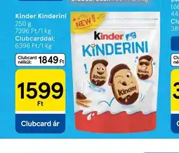 Tesco Kinder Kinderini ajánlat