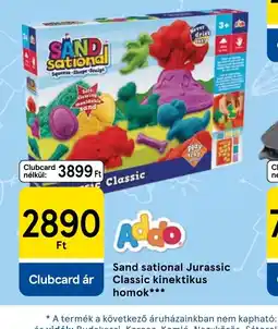 Tesco Addo Sand Sational Jurassic Classic kinetikus homok ajánlat