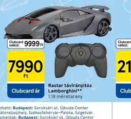 Tesco Rastar távirányíts Lamborghini ajánlat