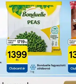 Tesco Bonduelle fagyasztott zöldbors ajánlat