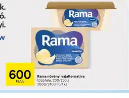 Tesco Rama növényi vajalternatíva ajánlat