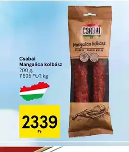 Tesco Csabai Mangalica kolbász ajánlat