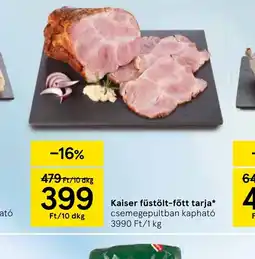 Tesco Kaiser füstölt-főtt tarja ajánlat