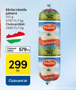 Tesco Körösi tömlős juhtúr ajánlat