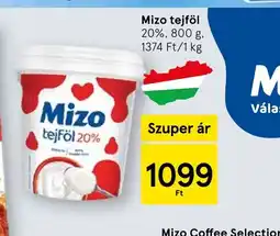 Tesco Mizo tejföl ajánlat