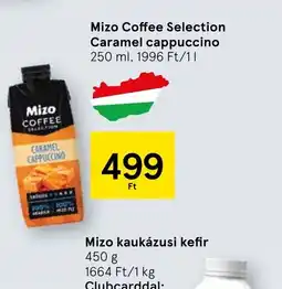 Tesco Mizo Coffee Selection Caramel Cappuccino ajánlat