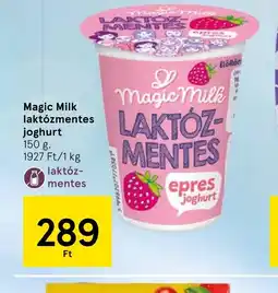 Tesco Magic Milk laktzmentes joghurt ajánlat