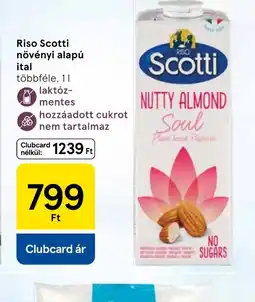 Tesco Riso Scotti növényi alapú ital ajánlat