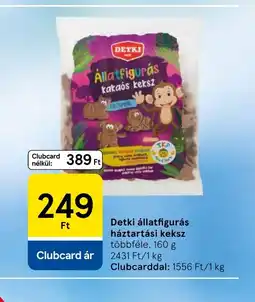 Tesco Detki állatfigurás háztartási keksz ajánlat