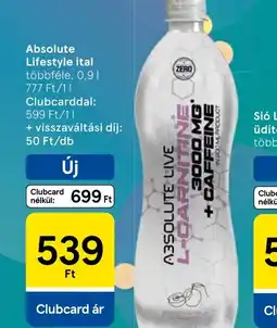 Tesco Absolute Lifestyle Ital ajánlat