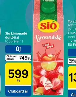 Tesco Si Limonádé ajánlat