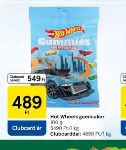 Tesco Hot Wheels gumicukor ajánlat