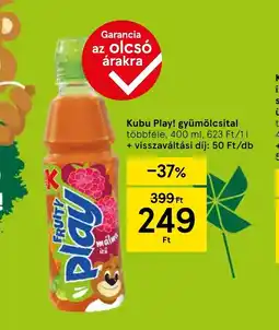 Tesco Kubu Play! gyümölcsital ajánlat
