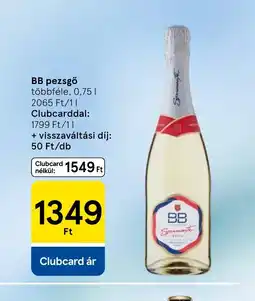 Tesco BB pezsgő ajánlat