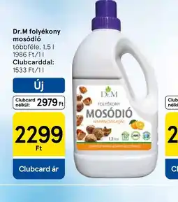 Tesco Dr.M folyékony mosdi ajánlat