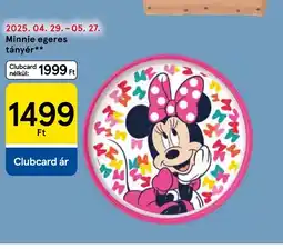 Tesco Minnie egeres tányér ajánlat