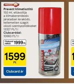 Tesco Prevent Klimatisztít ajánlat