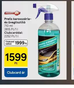Tesco Prefix karosszéria- és üvegtisztít ajánlat