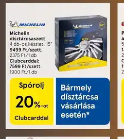 Tesco Michelin dísztárcsa szett ajánlat