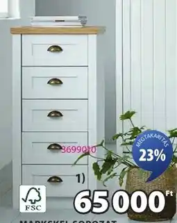 JYSK Markskel sorozat komód ajánlat