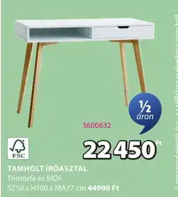 JYSK Tamholt íróasztal ajánlat