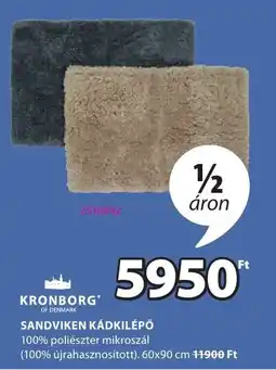 JYSK Kronborg sandviken kádkilépő ajánlat