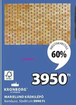 JYSK Kronborg marielund kádkilépő ajánlat