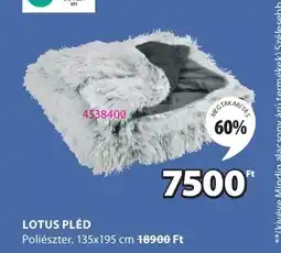 JYSK Lotus pléd ajánlat