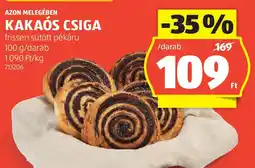 ALDI Azon melegében kakaós csiga ajánlat