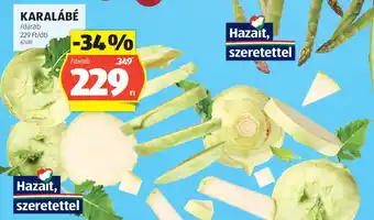ALDI Karalábé ajánlat