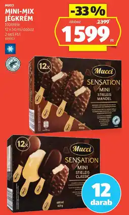 ALDI Mucci mini-mix jégkrém ajánlat