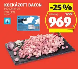 ALDI Kockázott bacon ajánlat