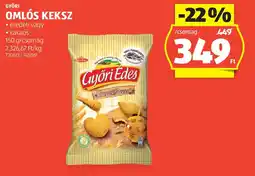 ALDI Győri omlós keksz ajánlat
