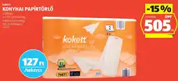 ALDI Kokett konyhai papírtörlő ajánlat