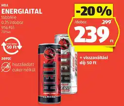 ALDI Hell energiaital ajánlat