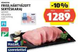 ALDI Húsmester friss hártyázott sertéskaraj ajánlat