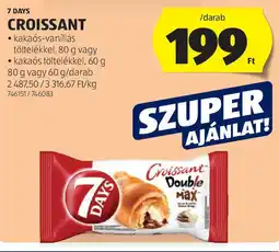 ALDI 7 days croissant ajánlat