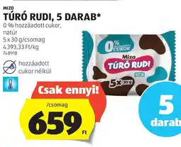 ALDI Mizo túró rudi ajánlat