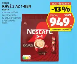 ALDI Nescafé kávé 3 az 1-ben ajánlat