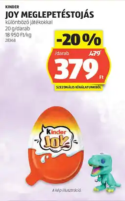 ALDI Kinder joy meglepetéstojás ajánlat