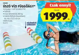 ALDI Crane úszó vízi függőágy ajánlat