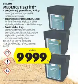 ALDI Pool star medencetisztító ajánlat