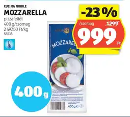 ALDI Cucina nobile mozzarella ajánlat