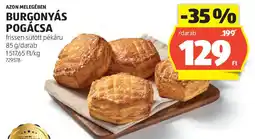 ALDI Azon melegében burgonyás pogácsa ajánlat