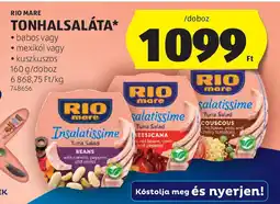 ALDI Rio mare tonhalsaláta ajánlat