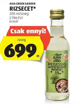 ALDI Asia green garden rizsecet ajánlat