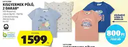 ALDI Lily & dan kisgyermek póló ajánlat