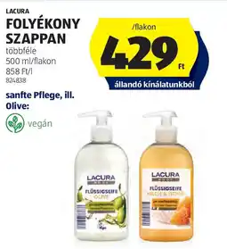 ALDI Lacura folyékony szappan ajánlat