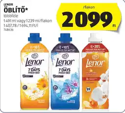 ALDI Lenor öblítő ajánlat