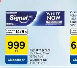 Tesco Signal fogkrém ajánlat